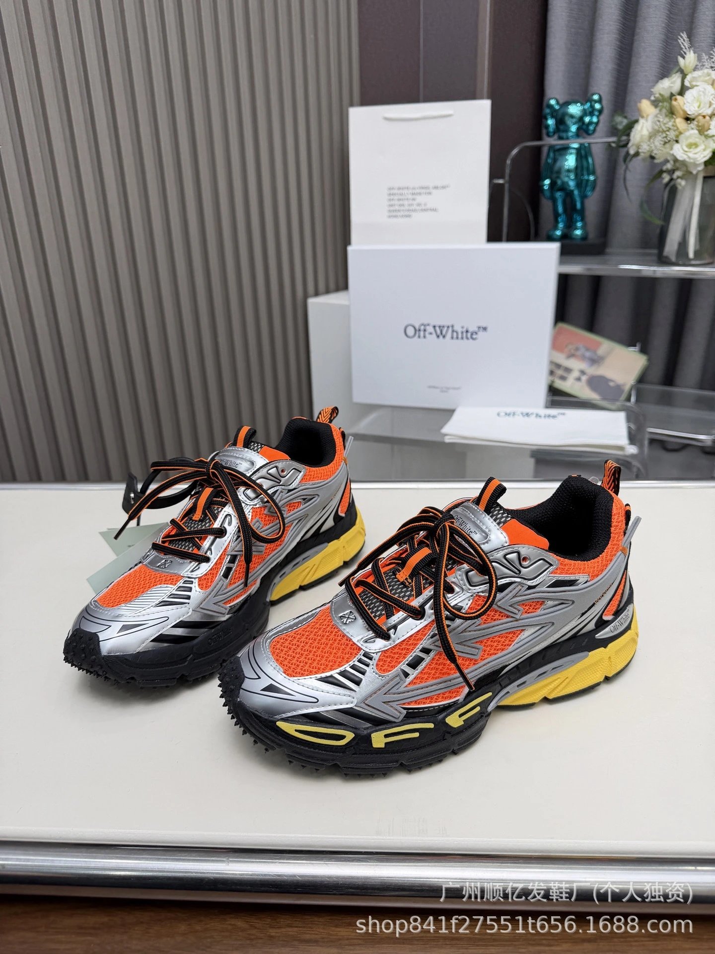 Off-White Sneakers Be Right Back Mesh — Picture color 5