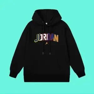 Air Jordan Logo Hoodie Black