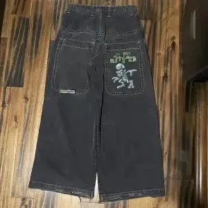 Unbranded Jeans Graphic Print Straight-Leg — 23