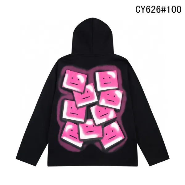 Acne Studios Logo Hoodie Light Gray Hoodie - 6