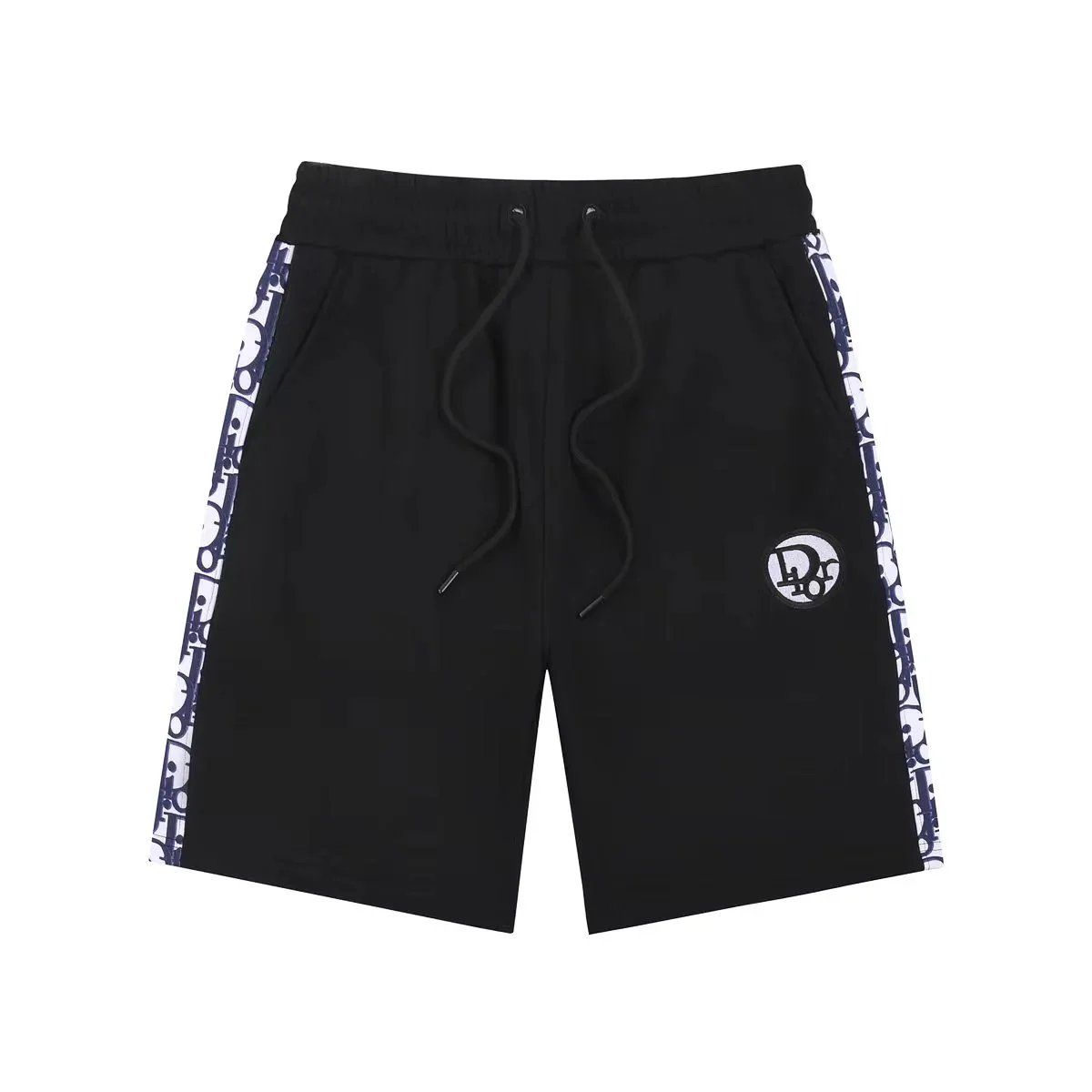 Dior CD Logo White Cotton Shorts - 10