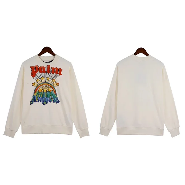Palm Angels Graphic crewneck sweatshirts and goggle-hooded zip jackets product detail image 7