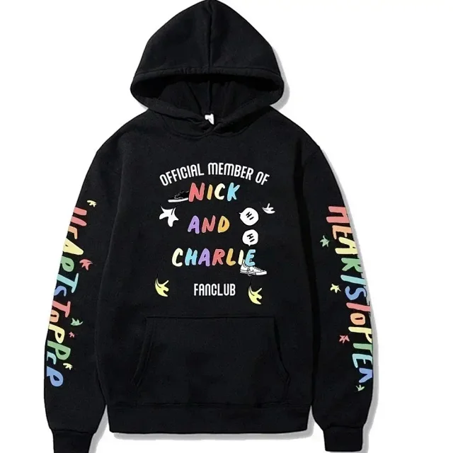 Heartstopper Hoodies & Sweatshirts Graphic Print Pullover Hoodie product detail image 8