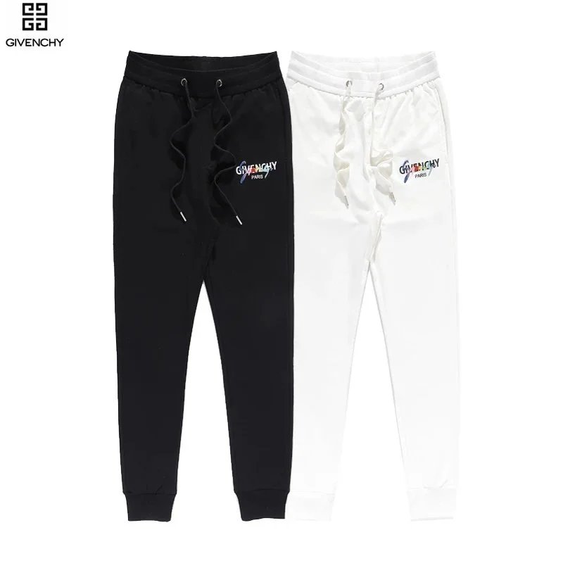 Loewe Anagram Embroidered Black Sweatpants - 9
