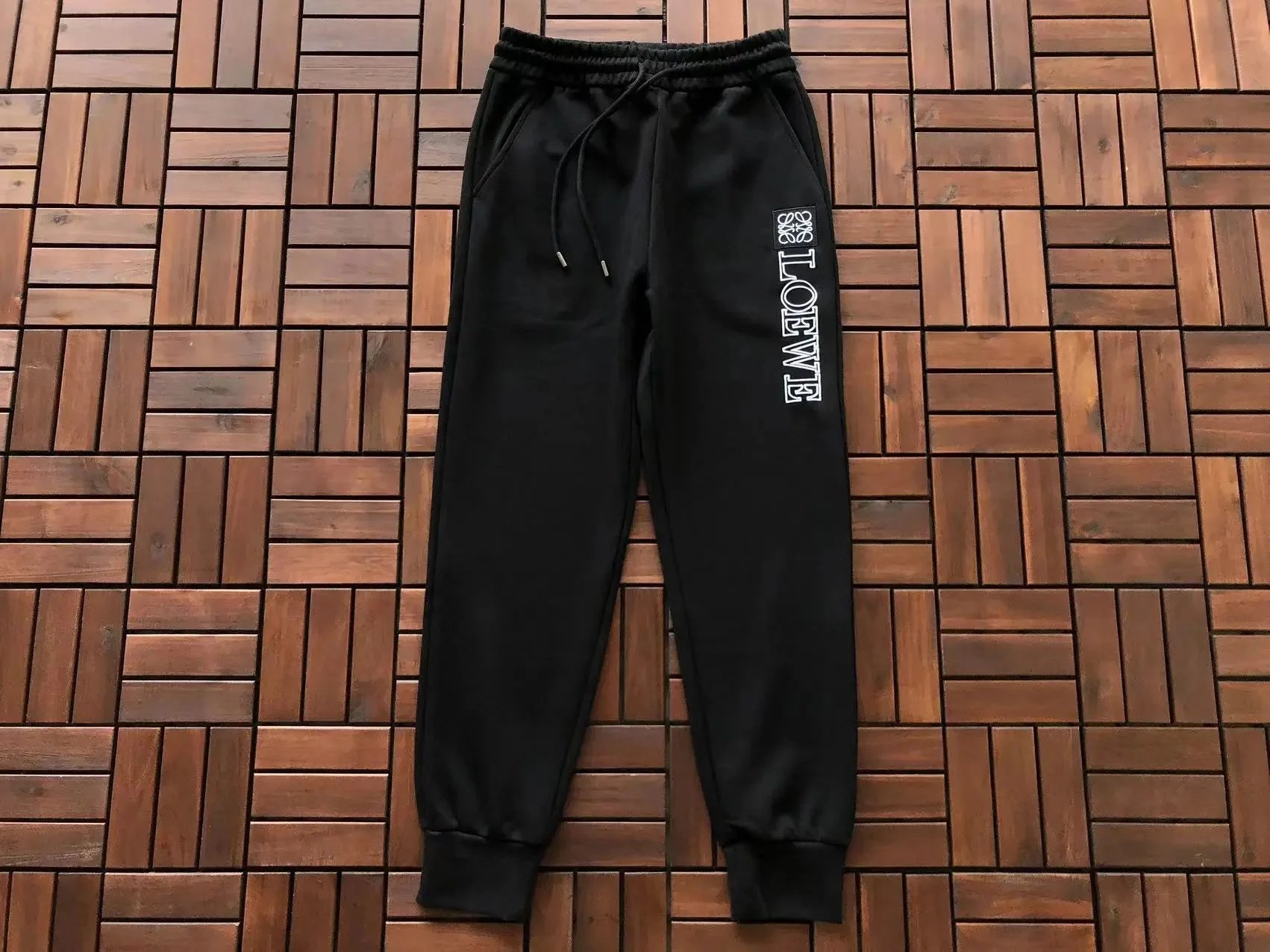 Givenchy Trousers Logo-Print Drawstring Jogger — 33