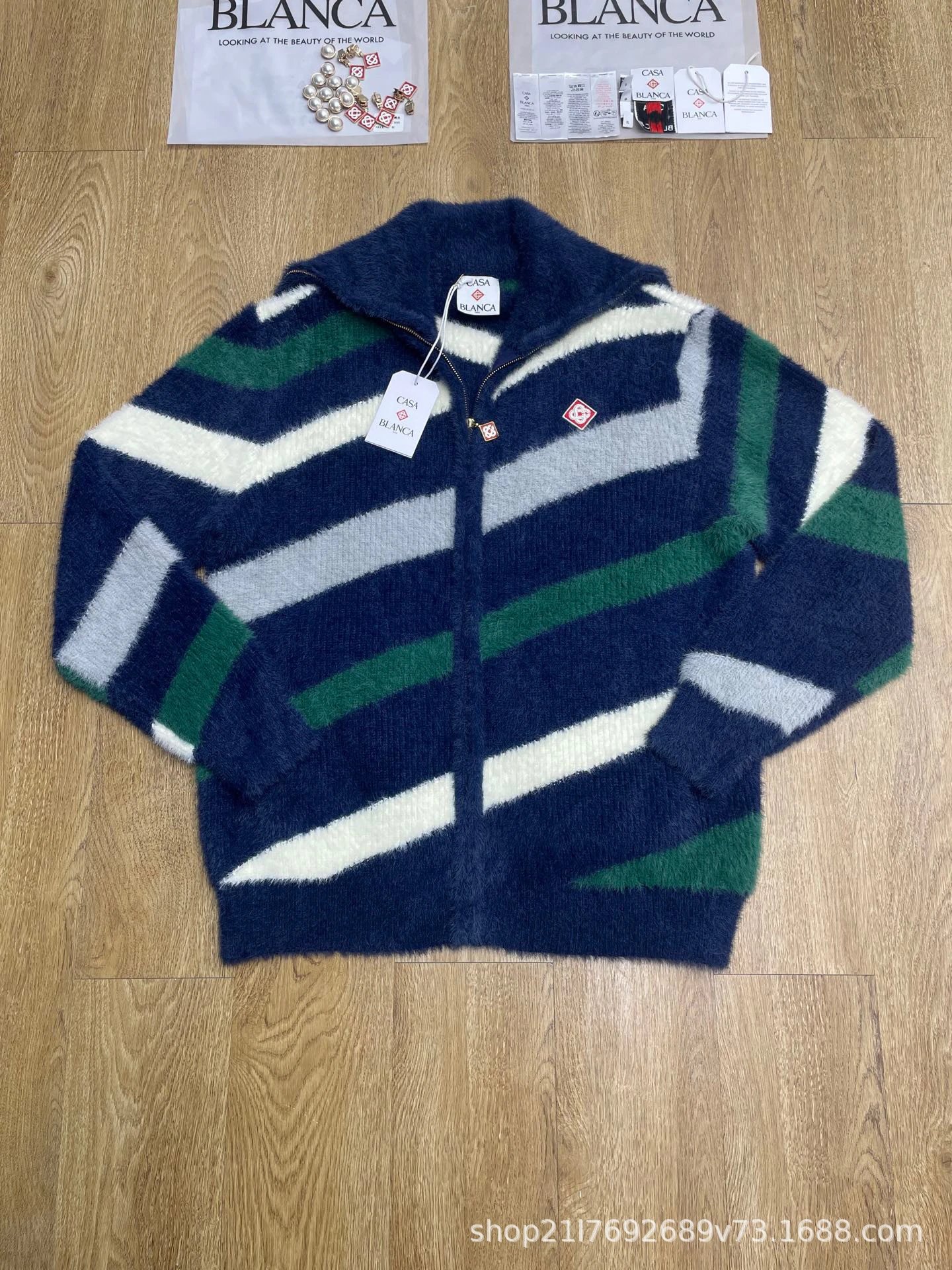 Casablanca Jackets Zip-Up Jacket — 45