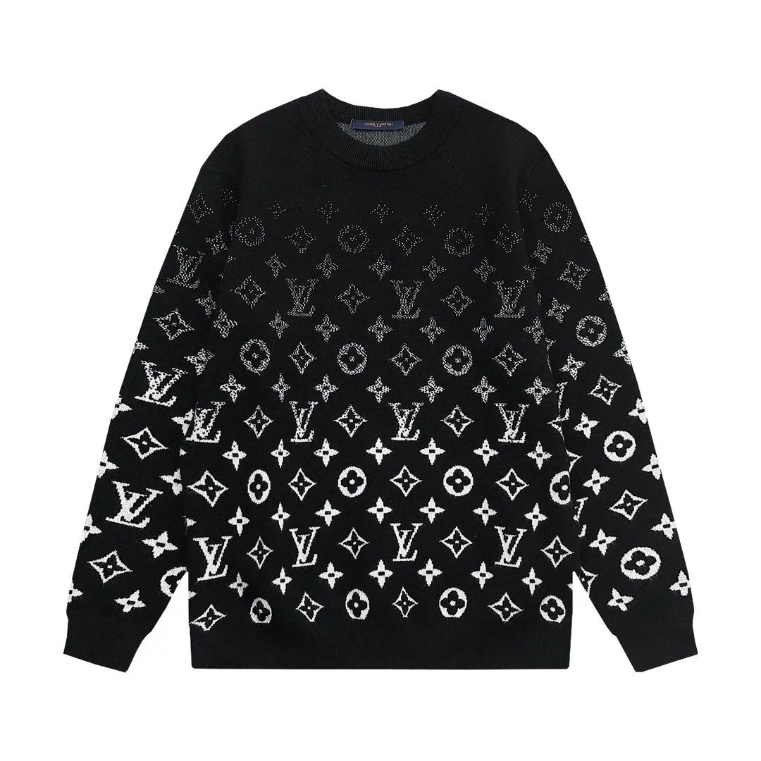 Louis Vuitton Knitwear Crew-Neck Logo Knit Sweater image 4