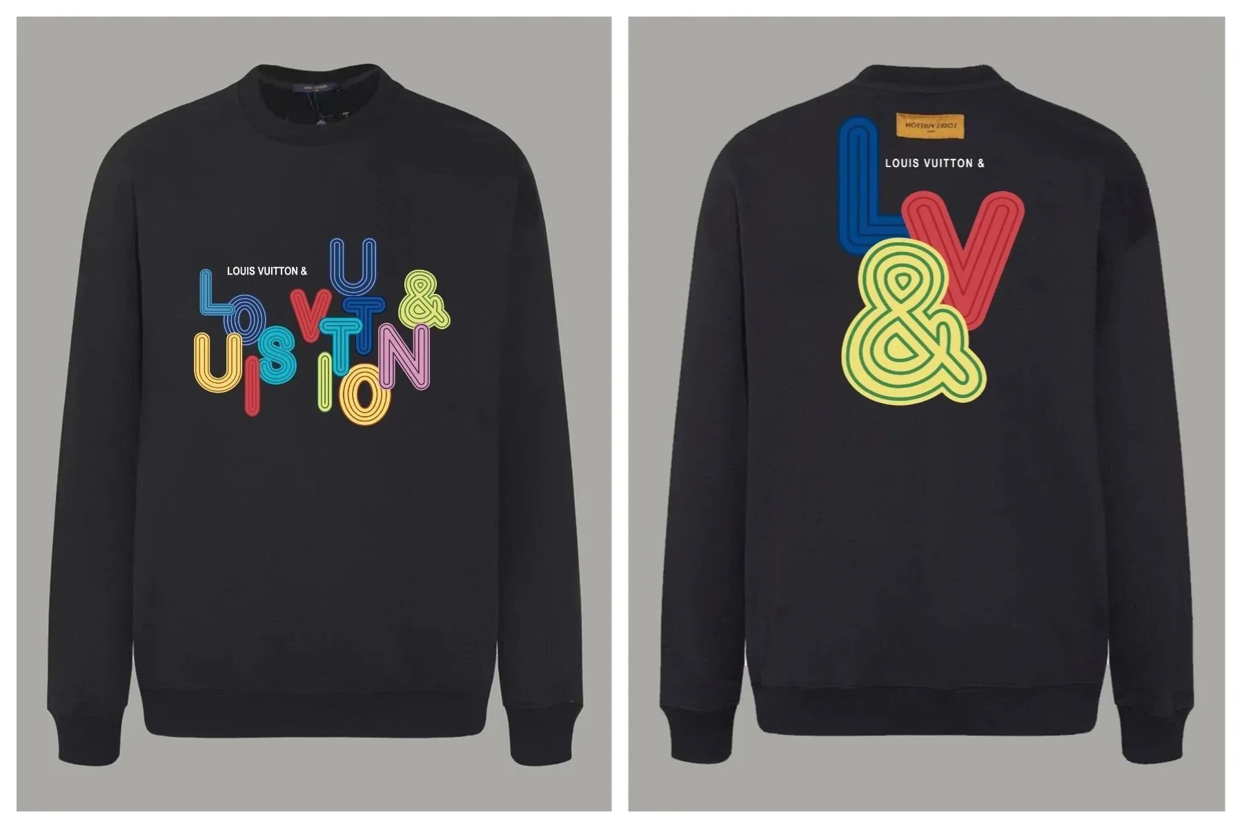 Louis Vuitton Knitwear Crew-Neck Logo Knit Sweater — 3