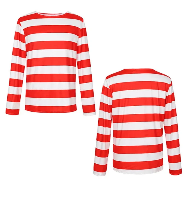 Unbranded Matching Sets Red and White Striped Costume Set product detail image 6