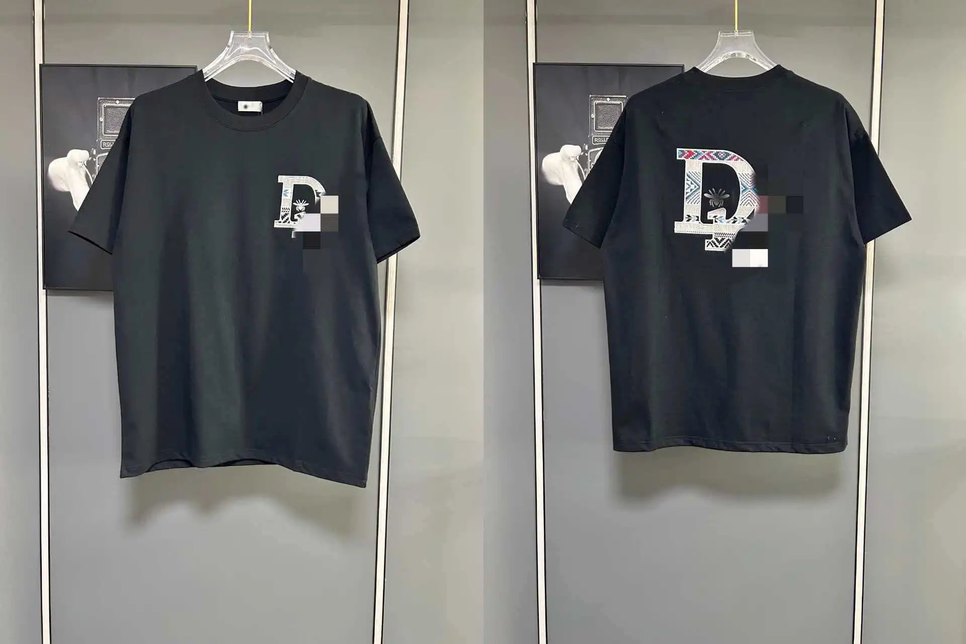Unbranded T-Shirts Short-Sleeve Crew-Neck Graphic T-Shirt — 01 Black
