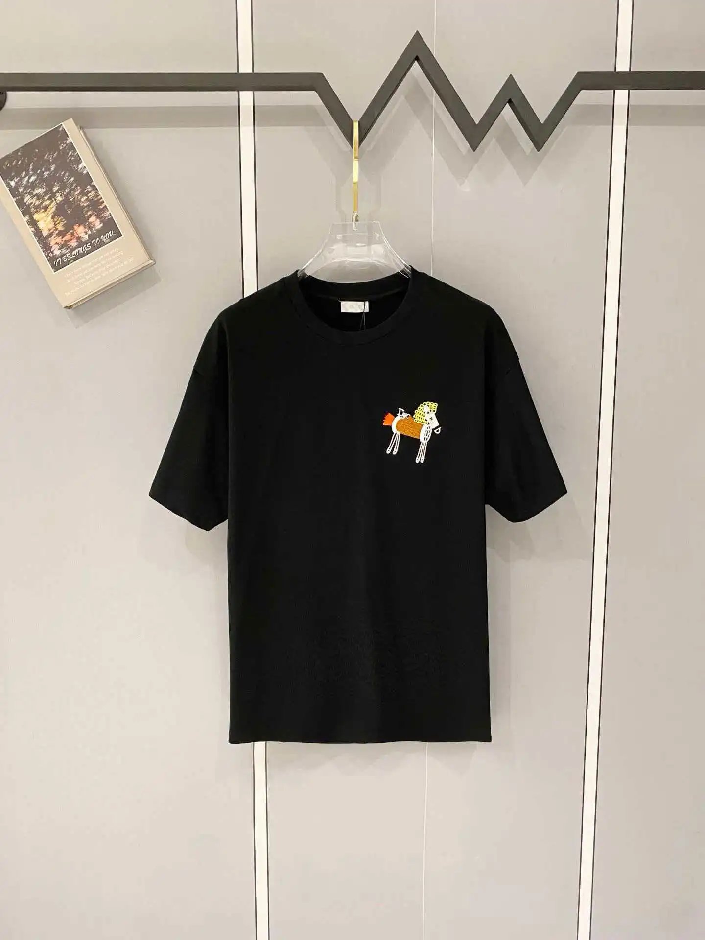 Unbranded T-Shirts Short-Sleeve Crew-Neck Graphic T-Shirt — 13 black