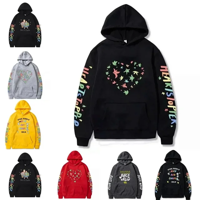 Heartstopper Hoodies & Sweatshirts Graphic Print Pullover Hoodie product detail image 1