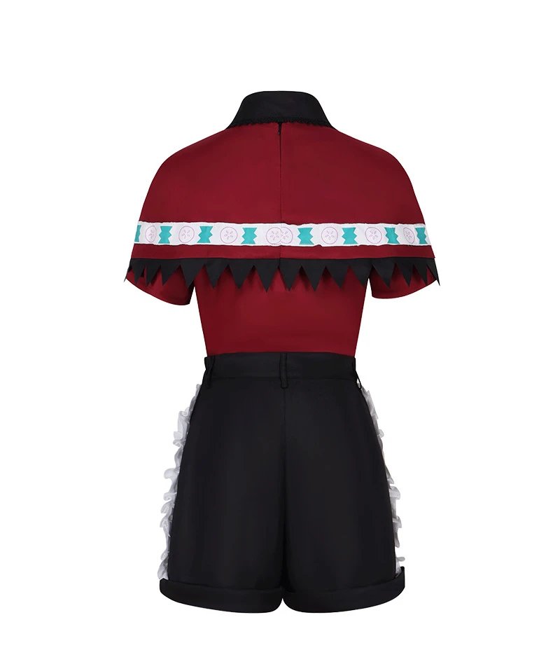 Design Macanay Costume Set Red and Black Cosplay Outfit Sets - 5