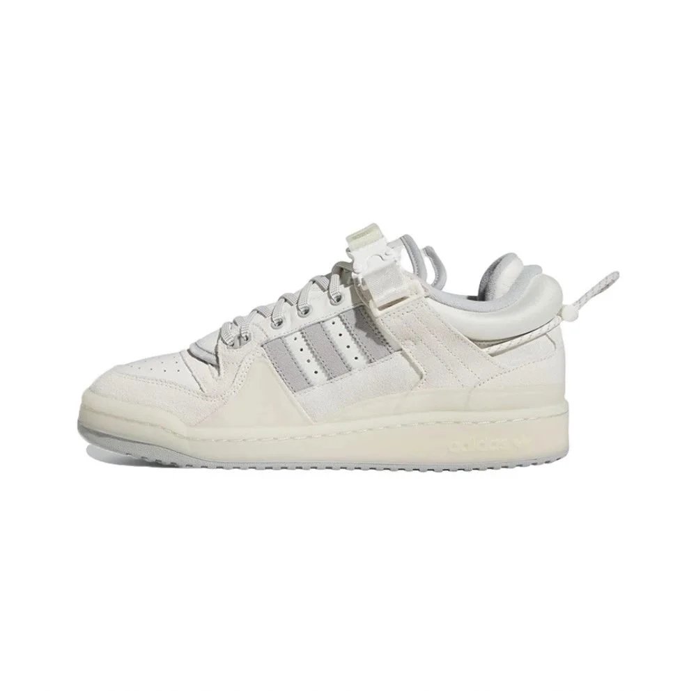 Adidas Sneakers Bad Bunny Forum Buckle Low — Ash-White HQ2153