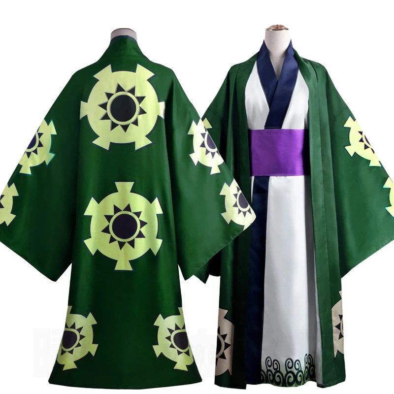 Design Red Kimono-Style Robe with Blue Floral Pattern Sleepwear - 21