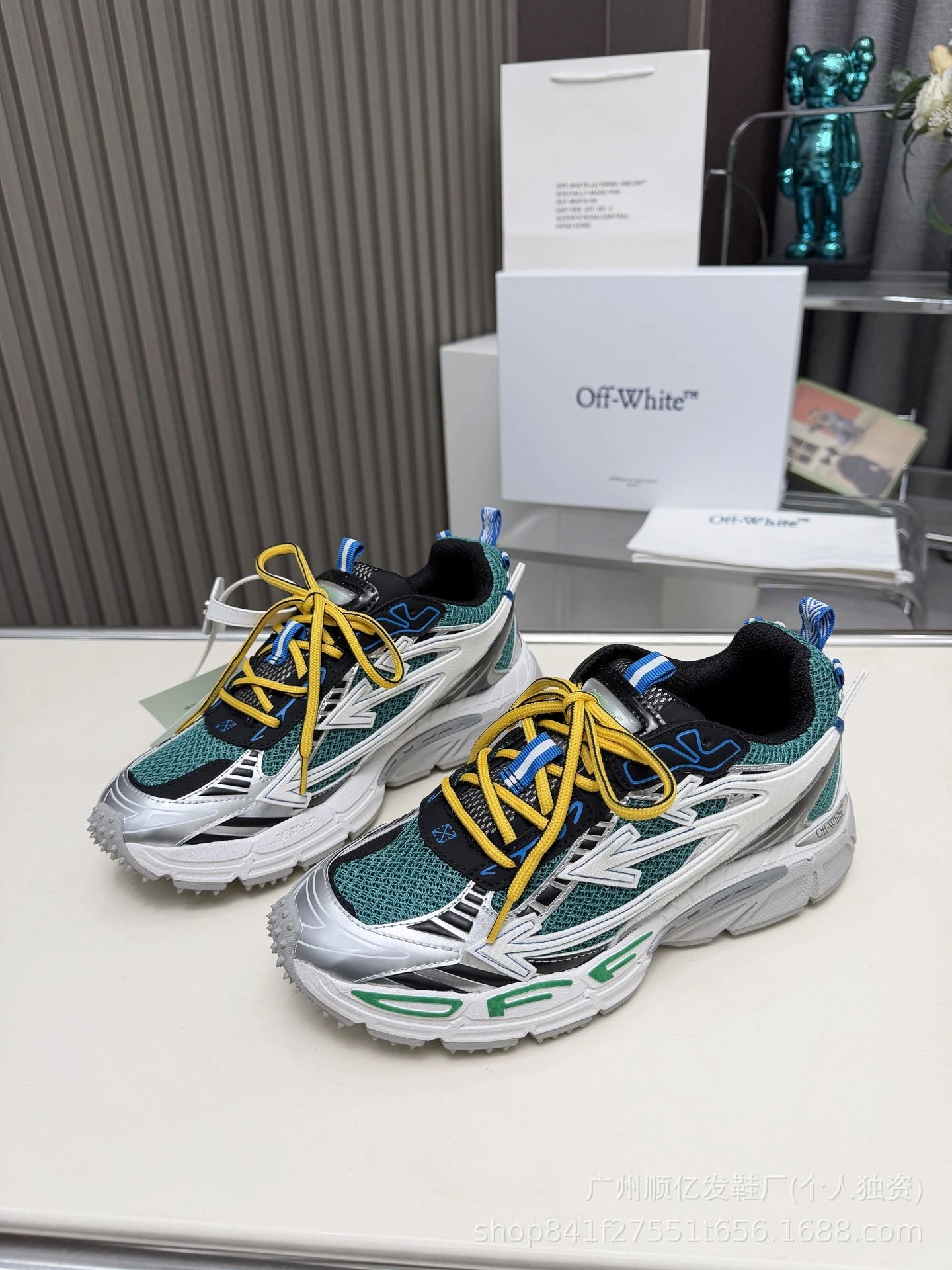 Off-White Sneakers Be Right Back Mesh — Picture Color 4