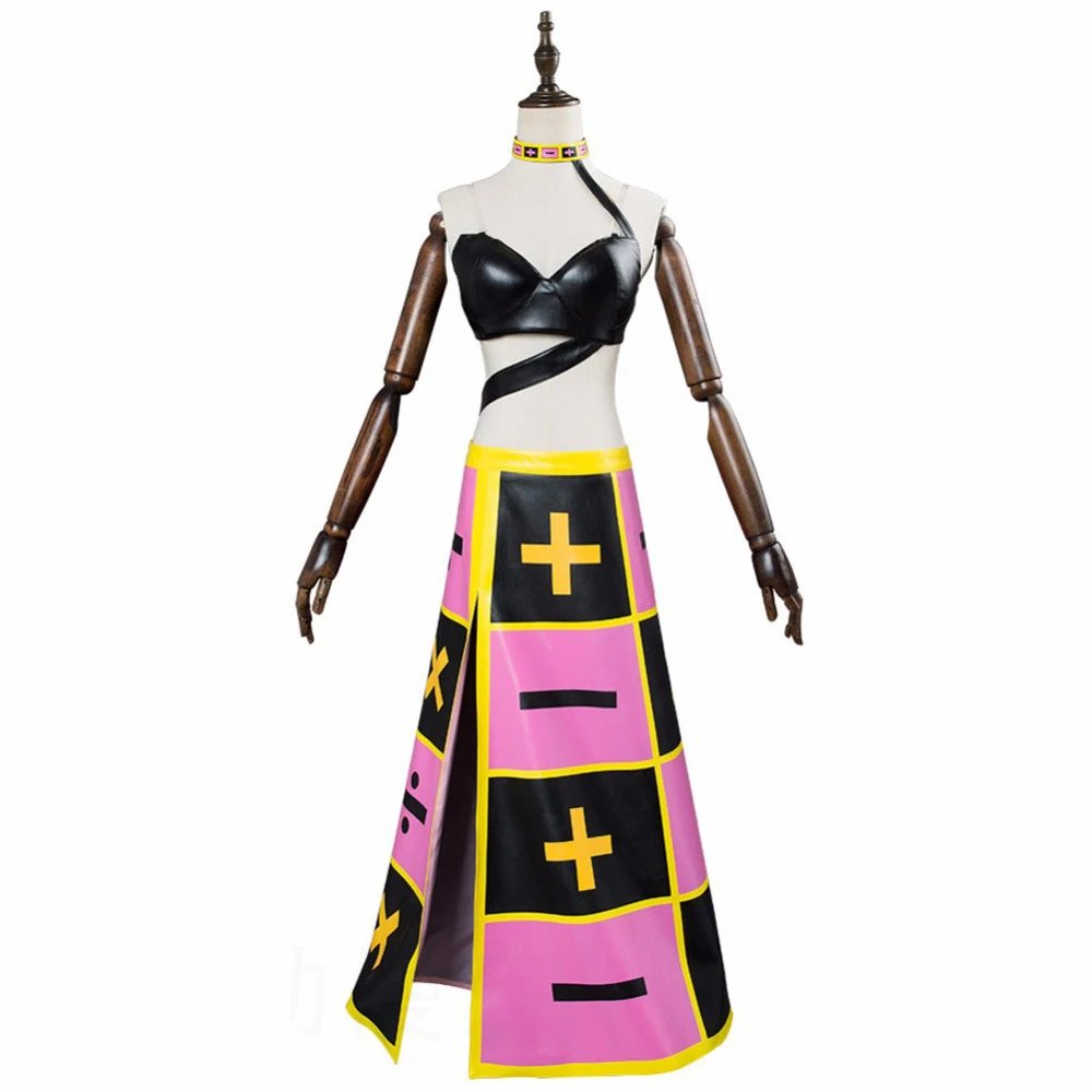 Unbranded Matching Sets Trish Una Cosplay Top and Skirt Set image 3