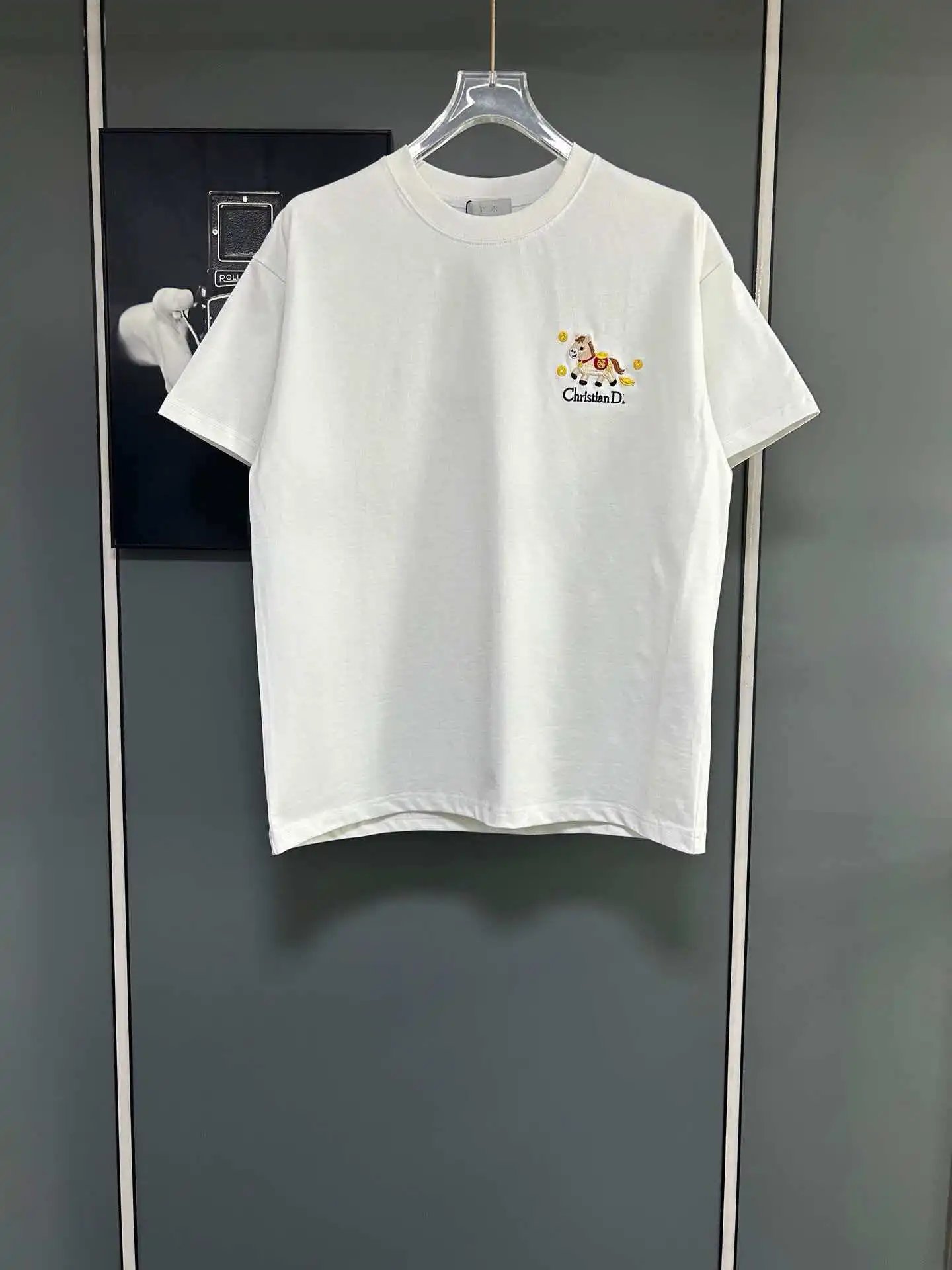 Unbranded T-Shirts Short-Sleeve Crew-Neck Graphic T-Shirt — 07 white