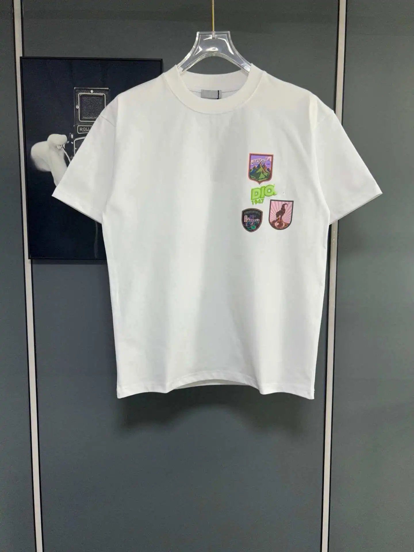 Unbranded T-Shirts Short-Sleeve Crew-Neck Graphic T-Shirt — 11 white
