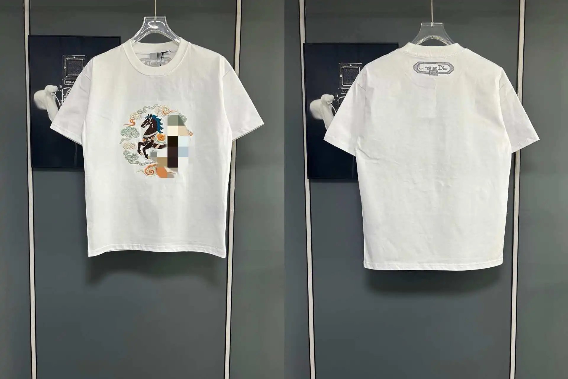 Unbranded T-Shirts Short-Sleeve Crew-Neck Graphic T-Shirt — 15 white