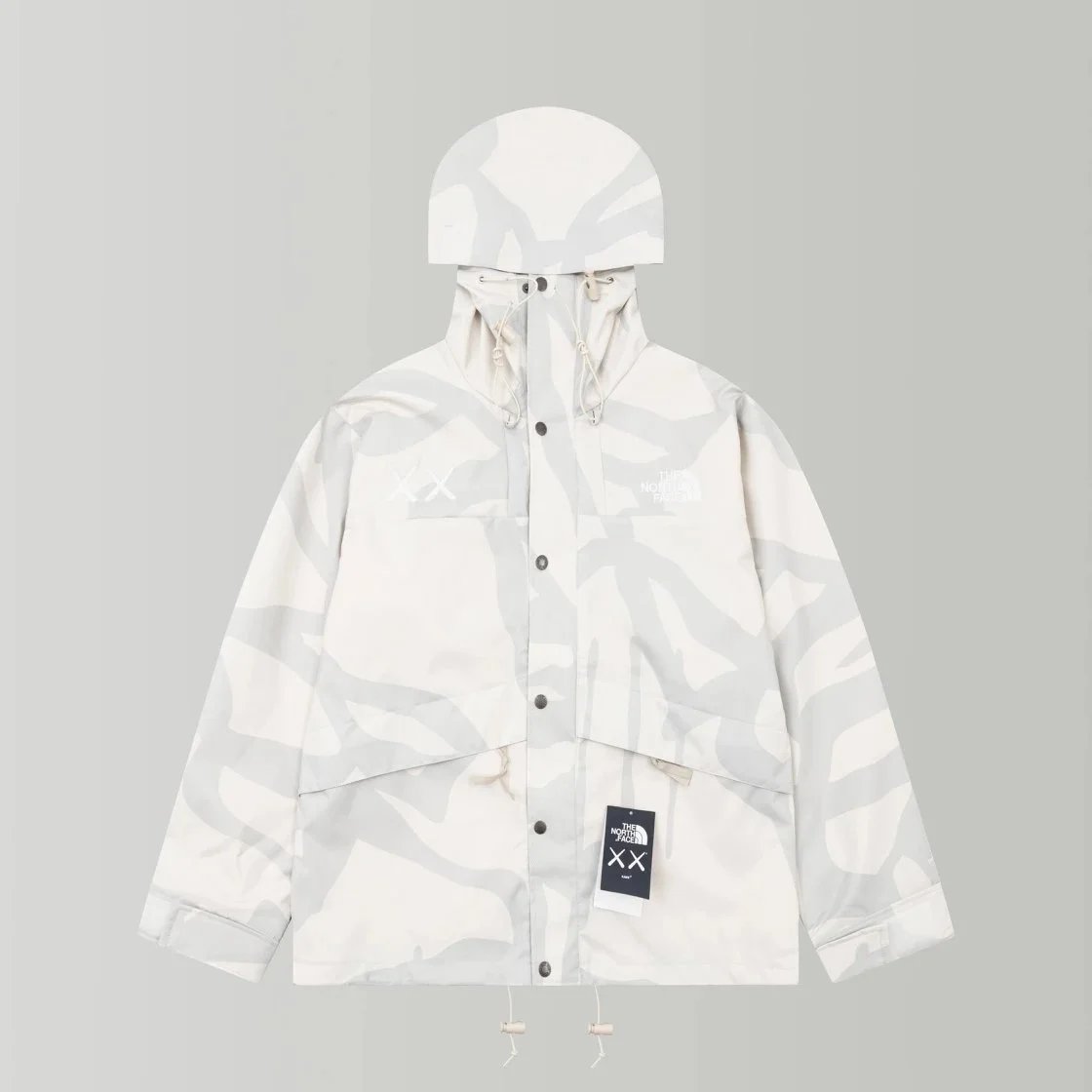 Supreme x The North Face Mountain Light Jacket Bright Blue Outerwear - 8