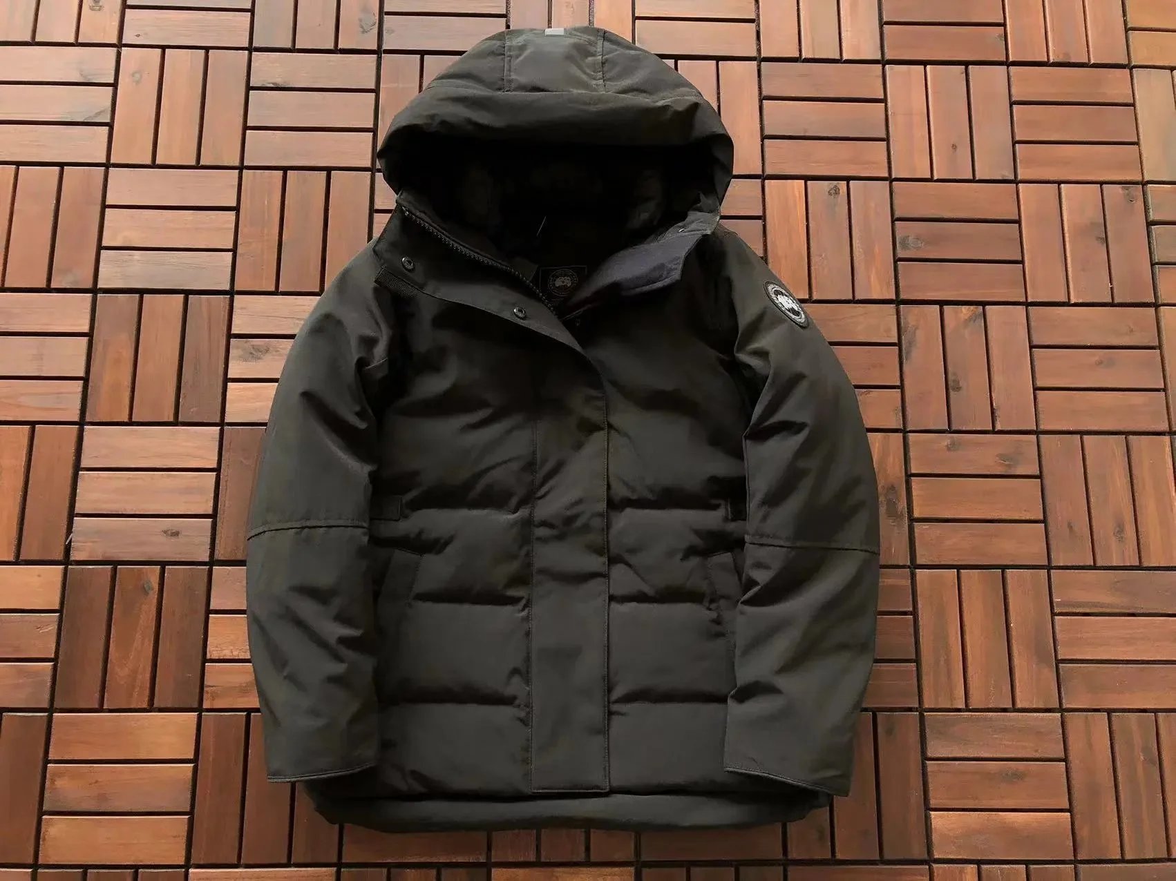 Canada Goose Down Jackets Fur-Trim Hooded Parka — 12
