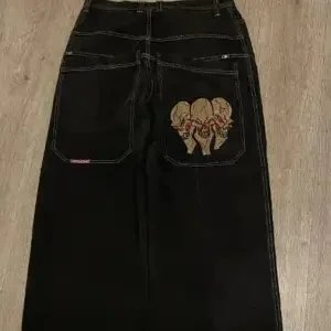 Unbranded Jeans Graphic Print Straight-Leg image 15