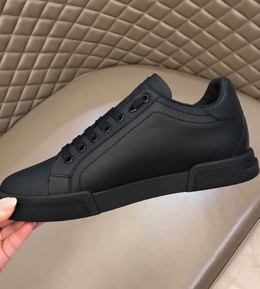 Unbranded Sneakers Low-Top Lace-Up with Metallic Gold Heel Accents image 4
