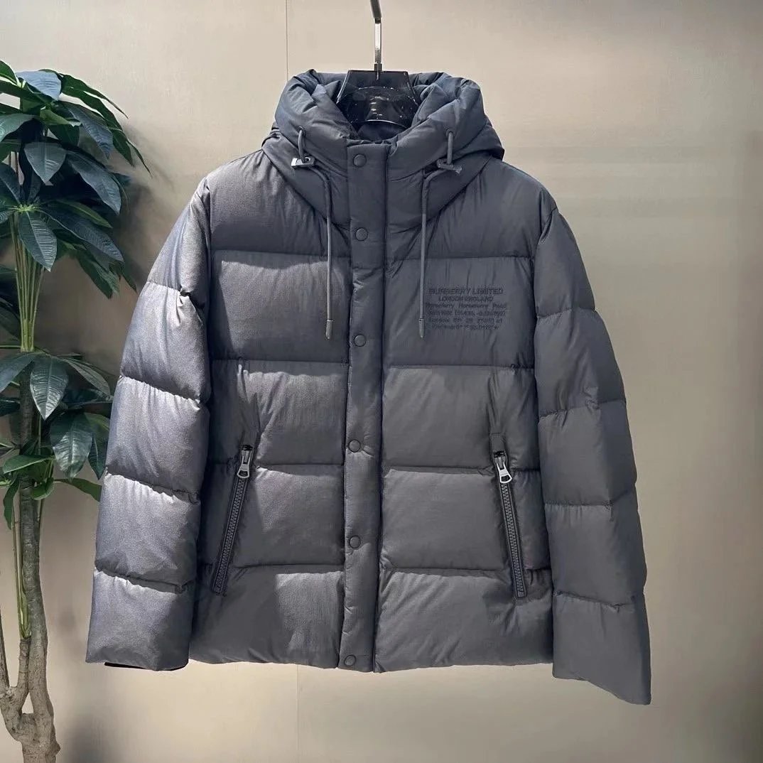 Burberry Down Jackets Quilted hooded puffer jacket — 13