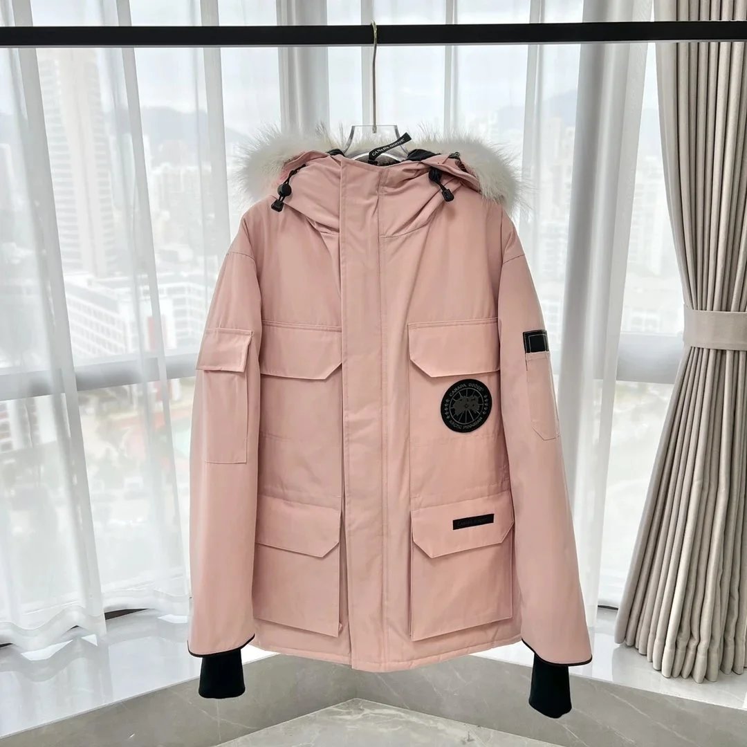 Canada Goose Down Jackets Hooded Parka with Fur Trim image 14