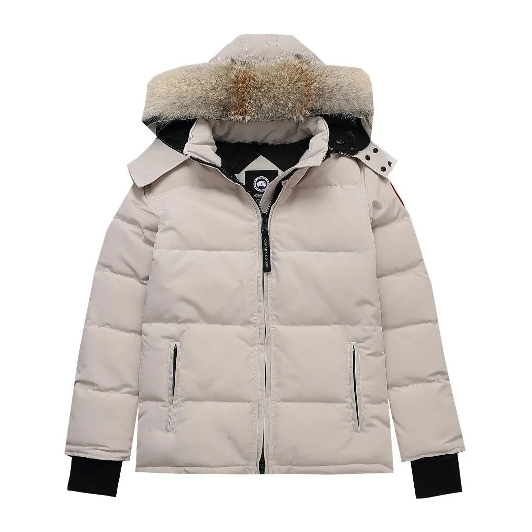 Canada Goose Down Jackets Hooded Parka with Fur Trim — 23