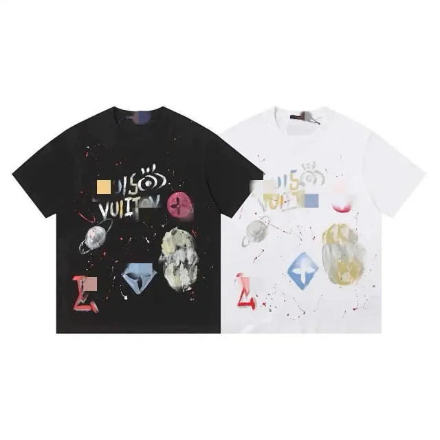 Balenciaga T-Shirts Short-Sleeve Graphic Print product detail image 13