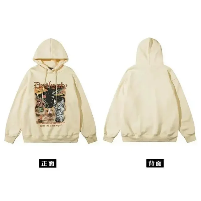 Unbranded Hoodies & Sweatshirts Graphic Print Pullover Hoodie product detail image 7