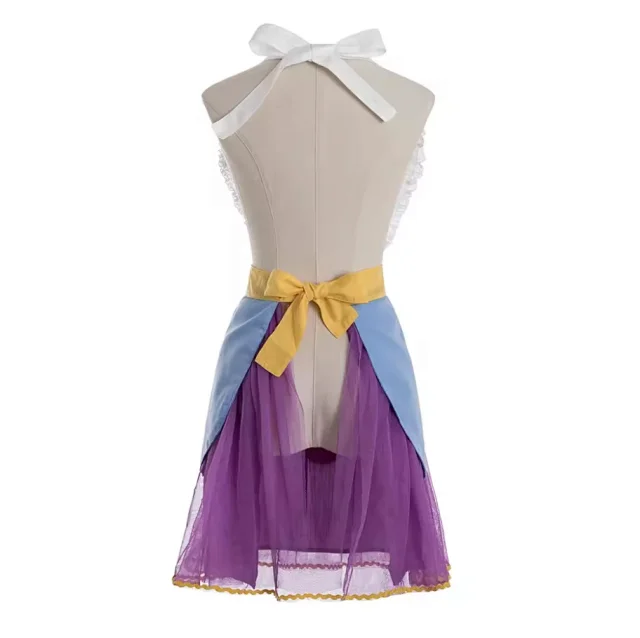 Unbranded Dresses Purple and pink princess cosplay dress with lace trim tulle skirt product detail image 4