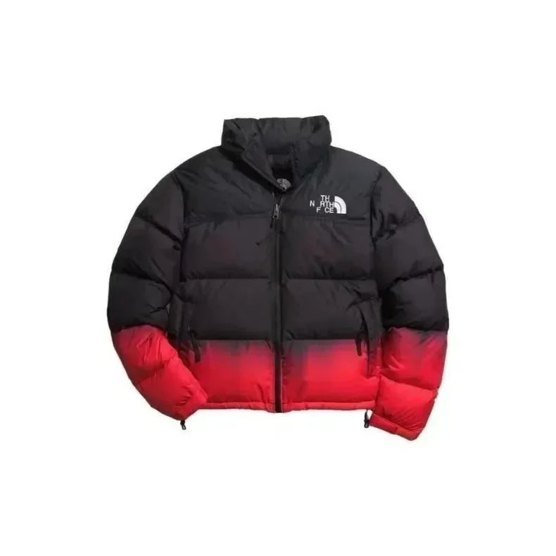 The North Face Down Jackets 700-fill color-block puffer jacket — 18
