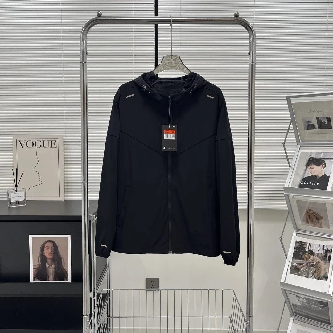 Nike Windrunner Hooded Jacket White Windbreaker - 3