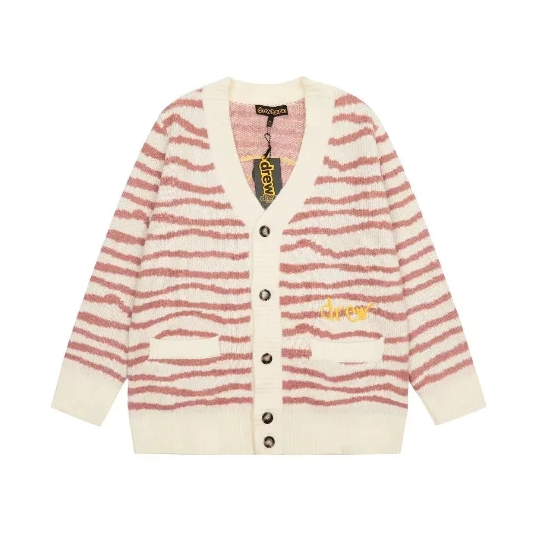MLB Knitwear Button-Front V-Neck Knit Cardigan — 23