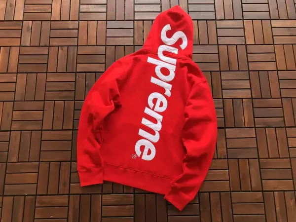 Supreme Box Logo Hoodie Red - 1
