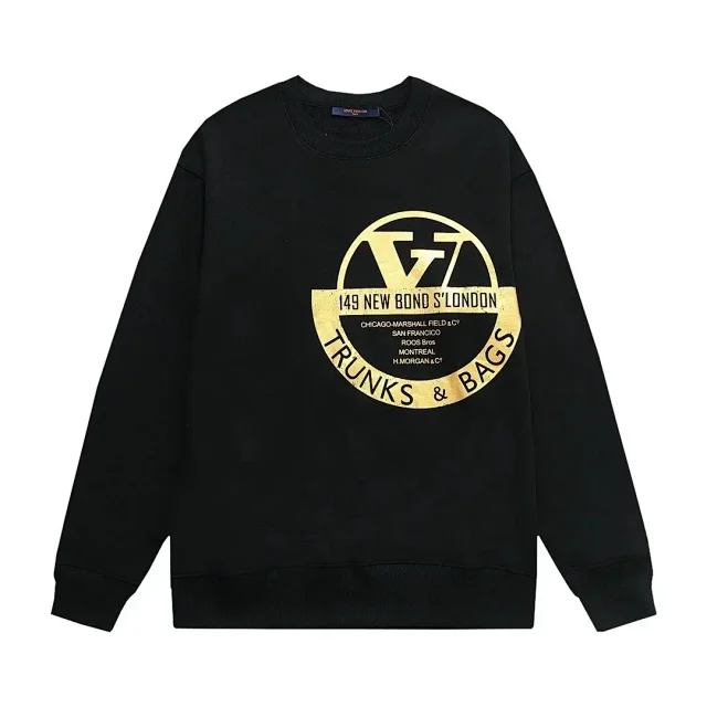Louis Vuitton Knitwear Crew-Neck Logo Knit Sweater product detail image 6