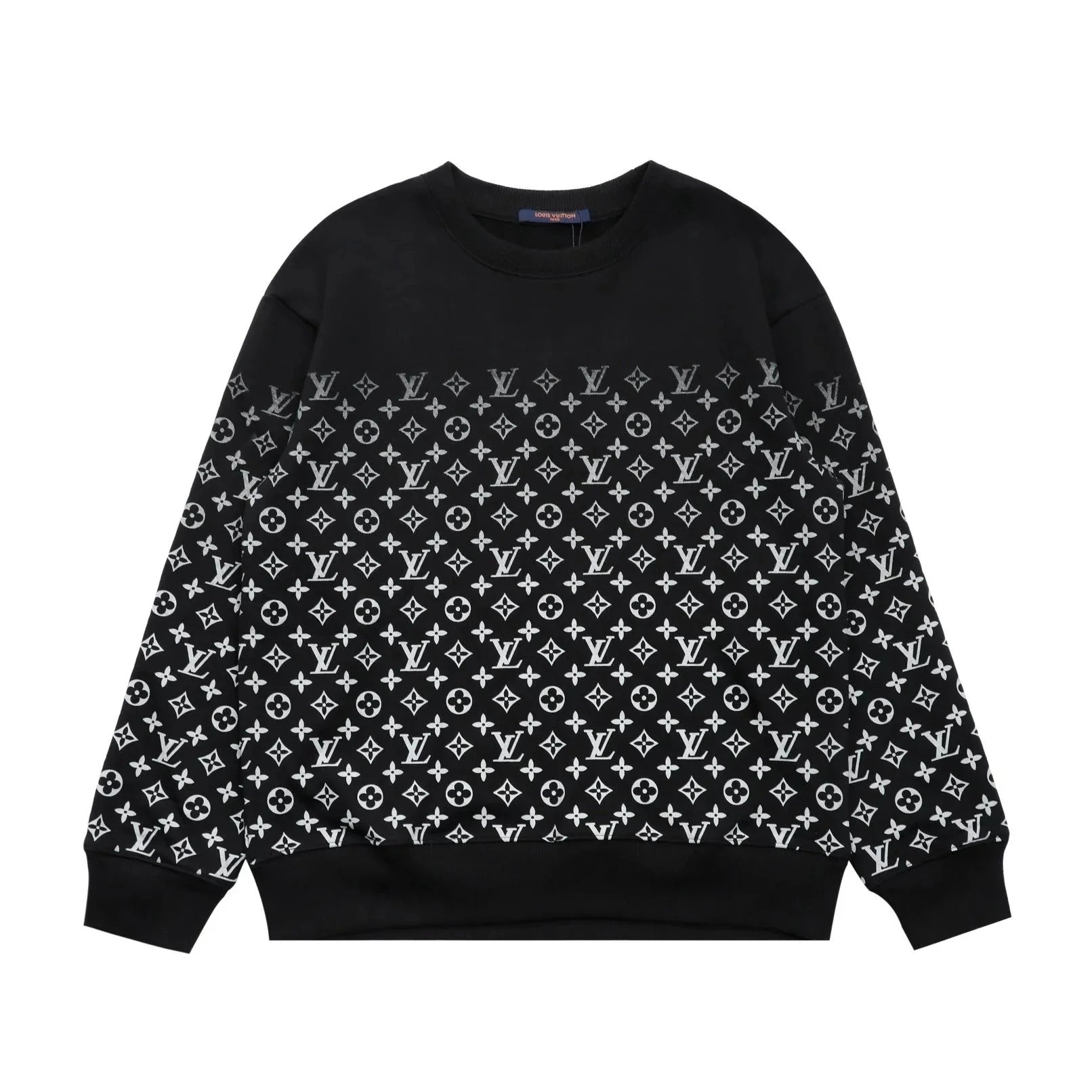 Louis Vuitton Knitwear Crew-Neck Logo Knit Sweater — 15