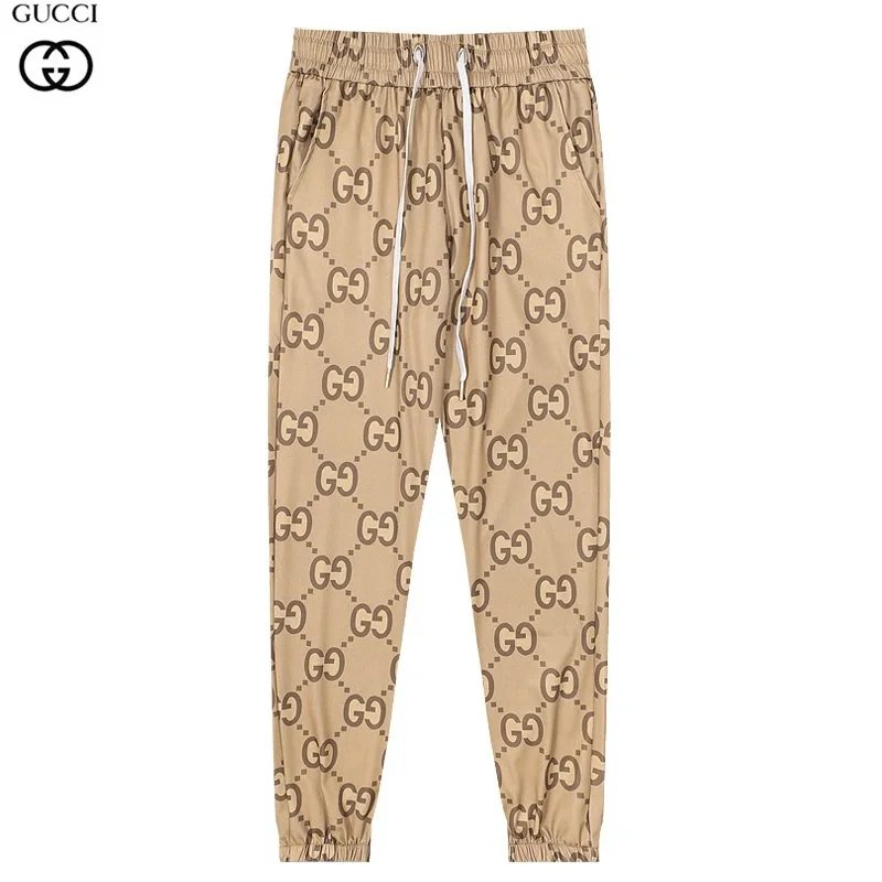 Gucci Trousers Logo-Print Drawstring — 04