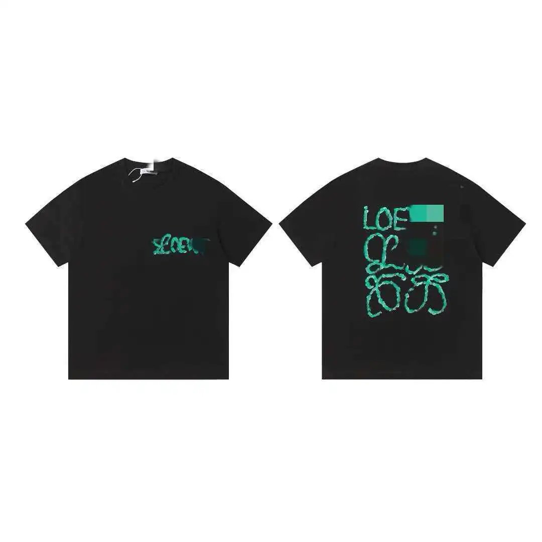 Balenciaga T-Shirts Short-Sleeve Graphic Print — 610 black