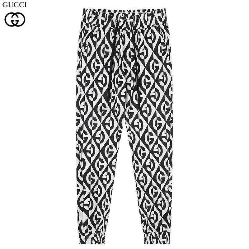 Gucci Trousers Logo-Print Drawstring — 23