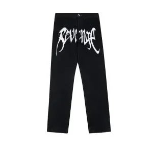 Unbranded Jeans Graphic Print Straight-Leg image 9