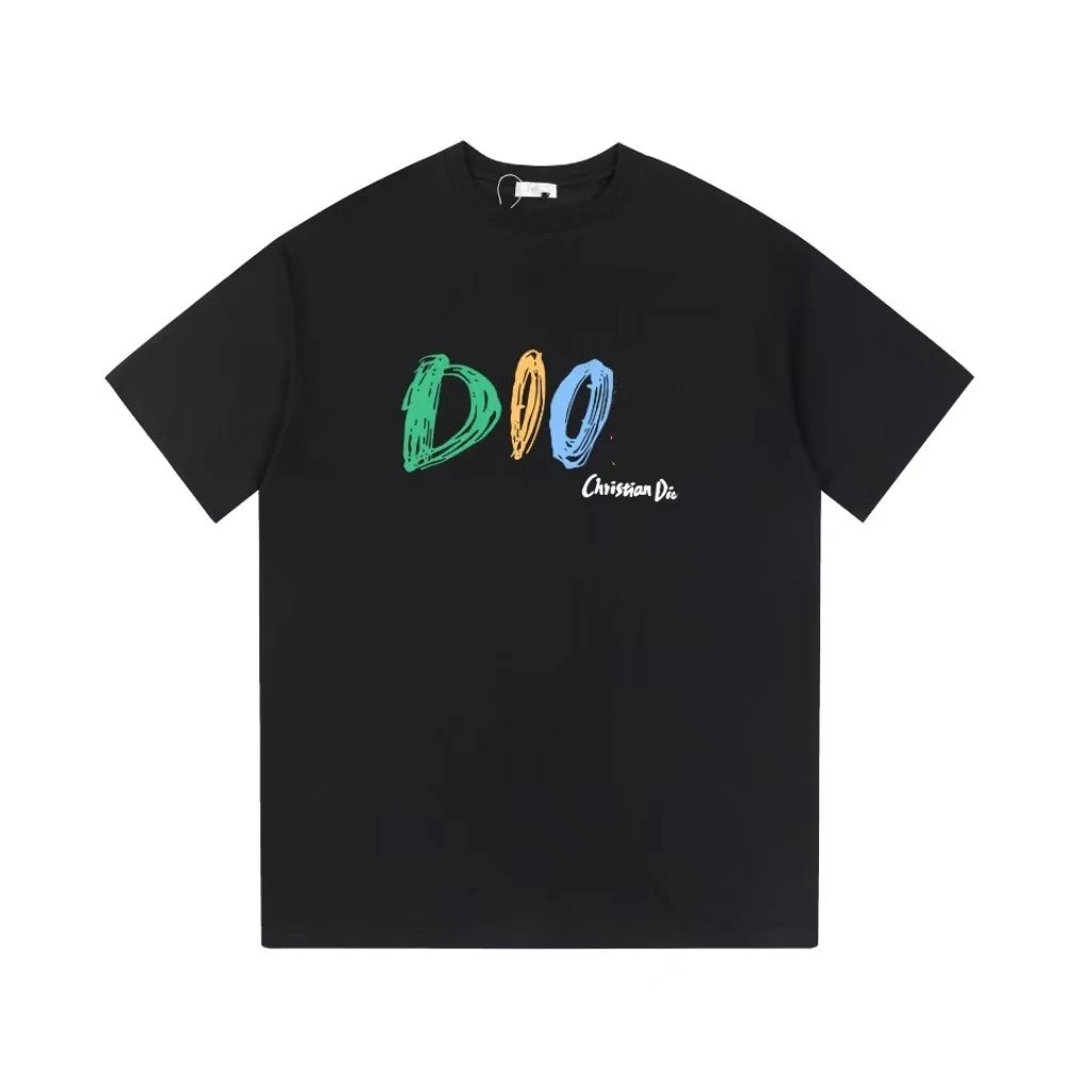 Unbranded T-Shirts Crew Neck Short Sleeve Graphic Print — F 004 Black