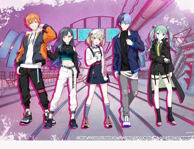 Unbranded Matching Sets Project Sekai 3rd Anniversary Cosplay Costume Set product detail image 1