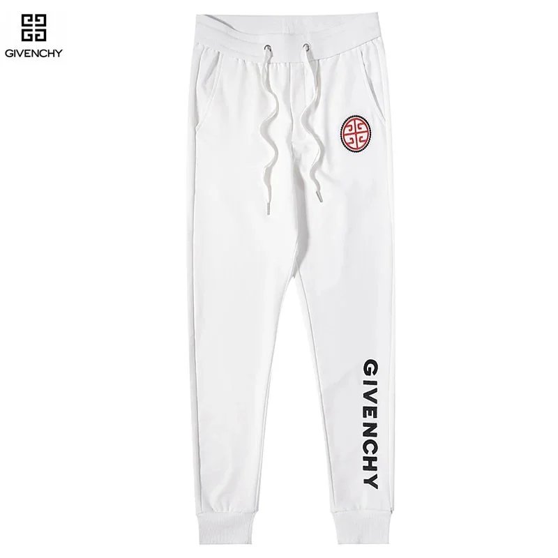 Givenchy Trousers Logo-Print Drawstring Jogger — 15