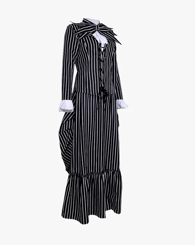 Unbranded Matching Sets Jack Skeleton striped costume set product detail image 15