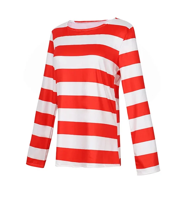 Unbranded Matching Sets Red and White Striped Costume Set product detail image 4