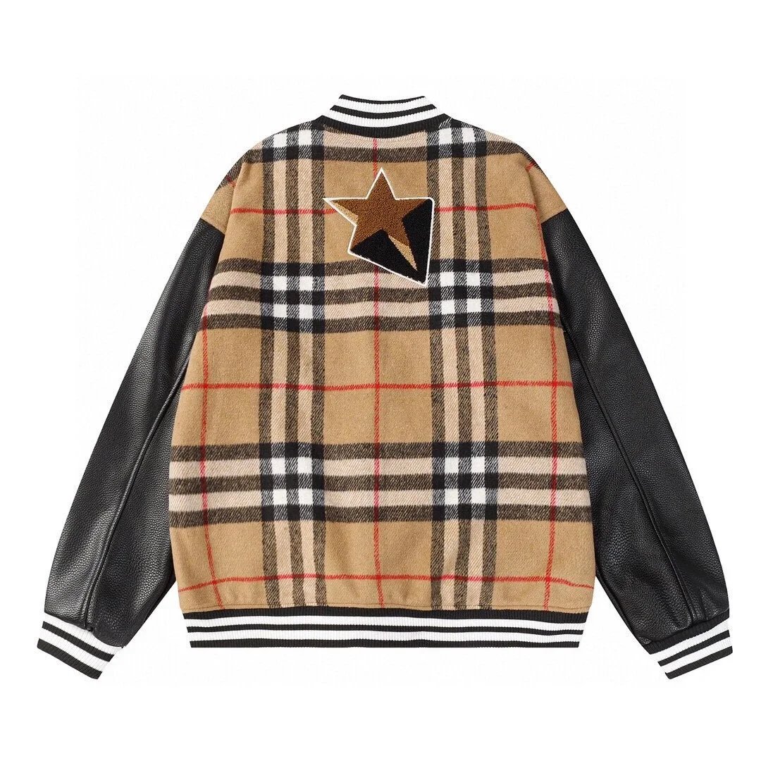 Burberry Check-Trimmed Crewneck Sweatshirt White Sweater - 8